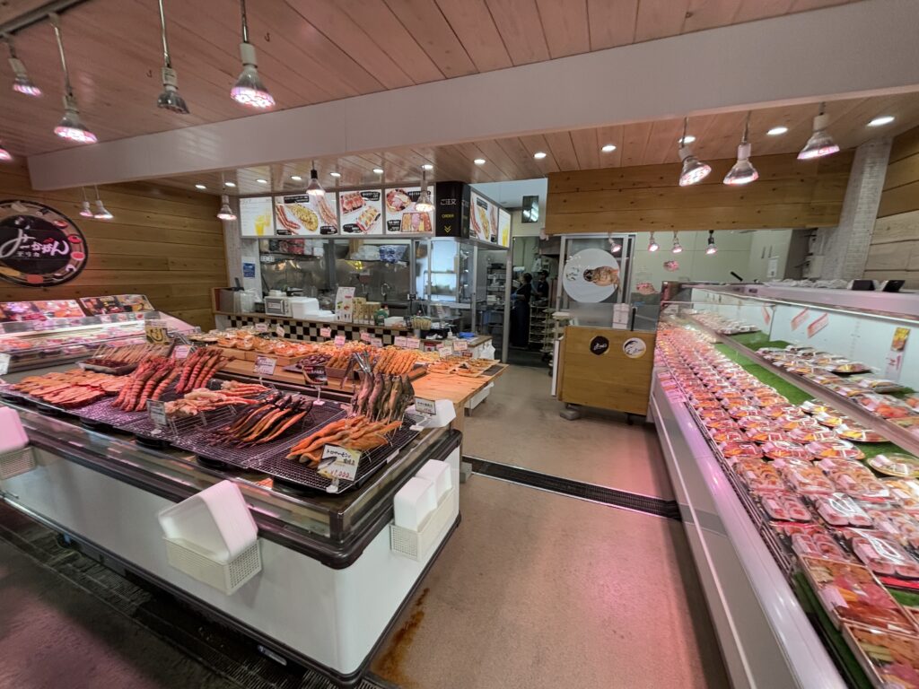 お惣菜のお店の写真。